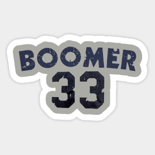 David Wells 33 Design Sticker